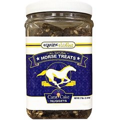 Equine Edibles Carat Cake Nugget Horse Treats, 2-lb tub