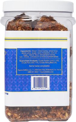 Show full view: Equine Edibles Carat Cake Nugget Horse Treats, 2-lb tub slide 2 of 3