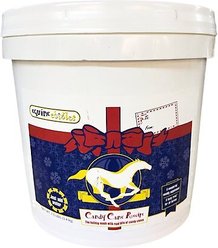 Equine Edibles Therapeutic Bran Mash Candy Cane Recipe Horse Treats, 7.5-lb tub