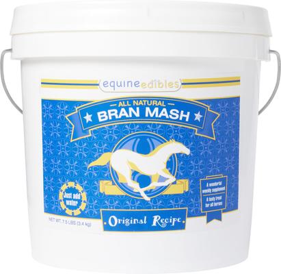 Show full view: Equine Edibles Therapeutic Bran Mash Original Recipe Horse Treats, 7.5-lb tub slide 1 of 3