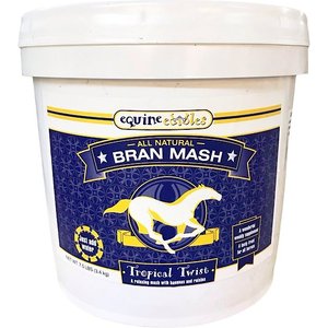 Equine Edibles Therapeutic Bran Mash Tropical Twist Horse Treats, 7.5-lb tub