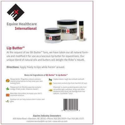 Show full view: Equine Healthcare International Lip Butter Stick Riders Therapy Horse Supplement, .15-oz slide 2 of 2