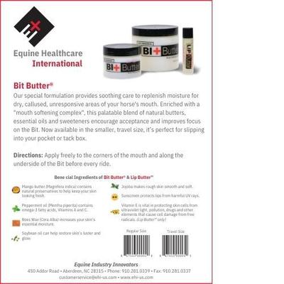 Show full view: Equine Healthcare International Mouth Softening Complex Horse Bit Butter, 4-oz jar slide 4 of 4