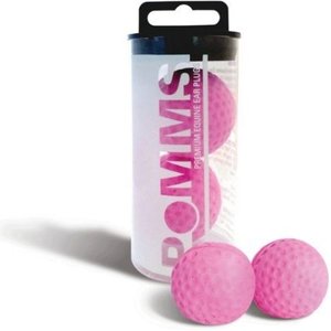 Equine Healthcare International Pomms - Horse Ear Plugs 14HH & Taller, Pink