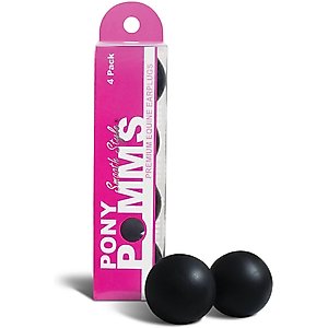 Equine Healthcare International Pomms Smooth Style Horse Ear plugs, 4 count, Pony