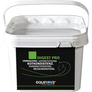 equinova Digest Pro Powder Horse Supplement, 2.2-lb bucket