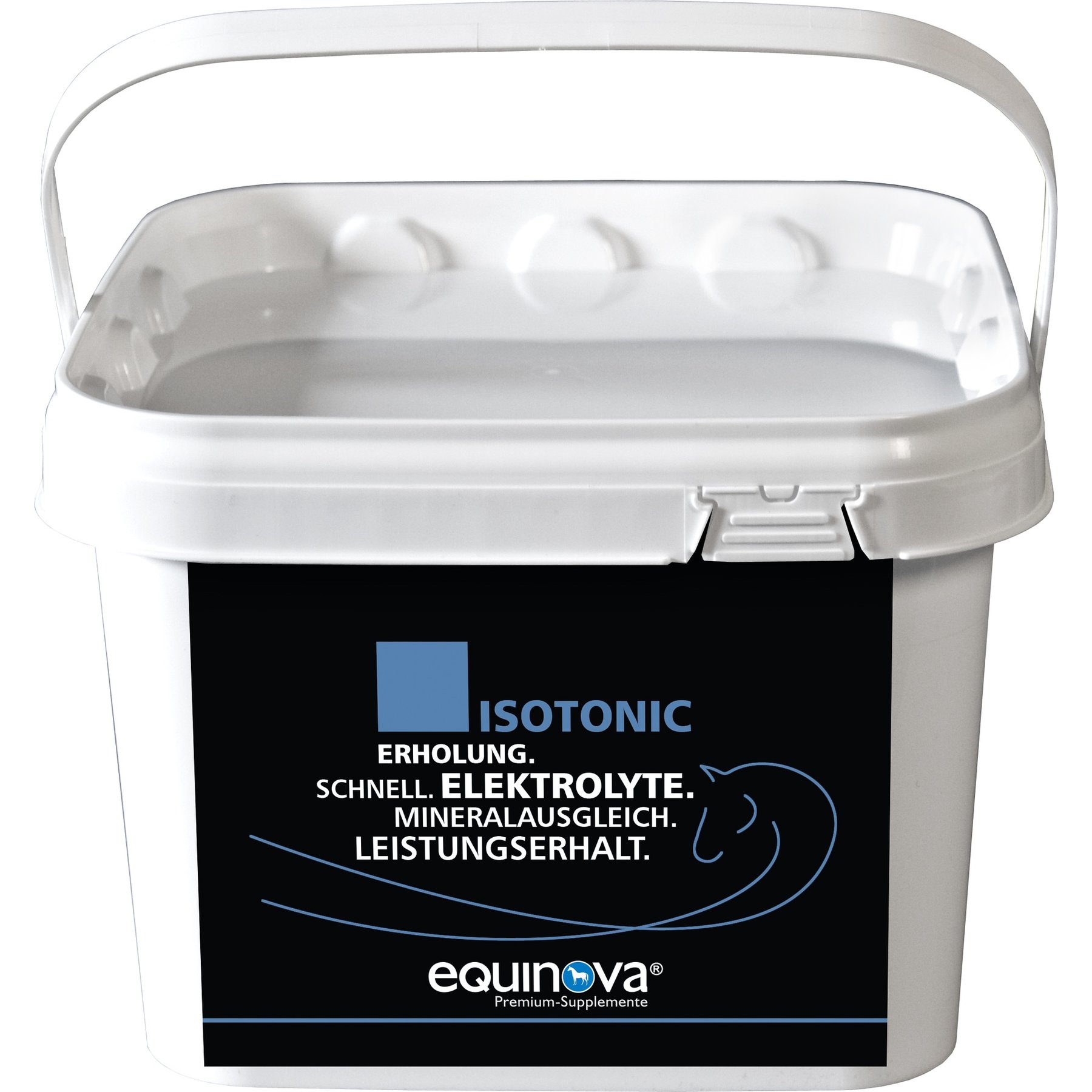equinova Isotonic Powder Horse Supplement, 4.4-lb bucket