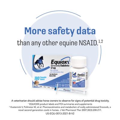 Show full view: EQUIOXX Oral Paste for Horses (firocoxib), 0.045 mg/lb, 6.93 g, 1 syringe slide 4 of 7