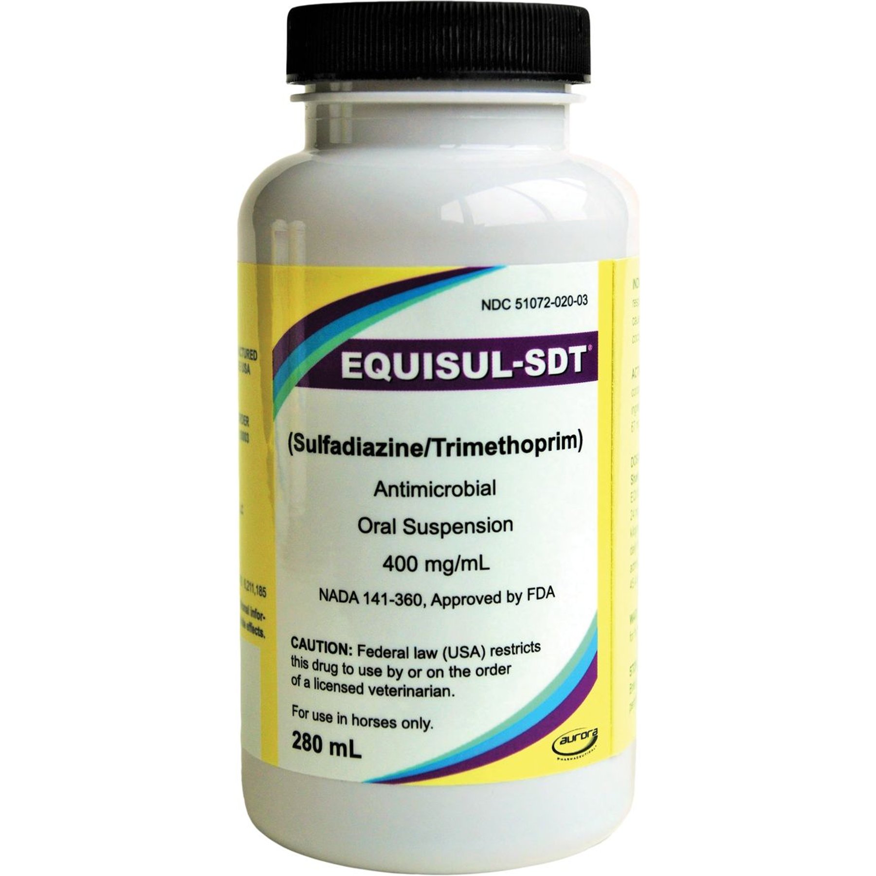 Equisul-SDT Oral Suspension for Horses, 400mg/mL, 280mL
