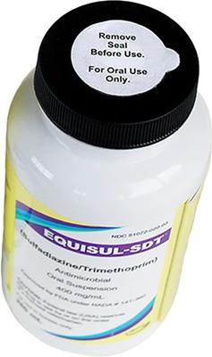 Show full view: Equisul-SDT Oral Suspension for Horses, 400mg/mL, 280mL slide 2 of 5