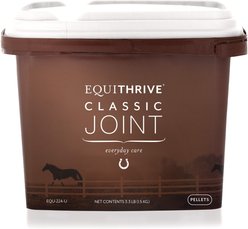 Equithrive Classic Joint Pellets Horse Supplement, 3.3-lb tub