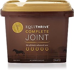 Equithrive Complete Joint Pellets Horse Supplement, 3.3-lb tub