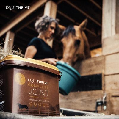 Show full view: Equithrive Complete Joint Pellets Horse Supplement, 3.3-lb tub slide 5 of 7