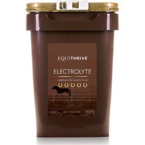 Equithrive Electrolyte Hay Flavor Pellets Horse Supplement, 10-lb tub