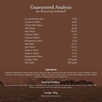 Show full view: Equithrive Electrolyte Hay Flavor Pellets Horse Supplement, 10-lb tub slide 3 of 5