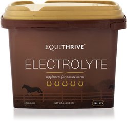 Equithrive Electrolyte Pellets Horse Supplement, 4-lb