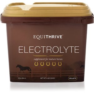 Equithrive Electrolyte Pellets Horse Supplement, 4-lb