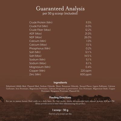 Show full view: Equithrive Electrolyte Pellets Horse Supplement, 4-lb slide 3 of 5