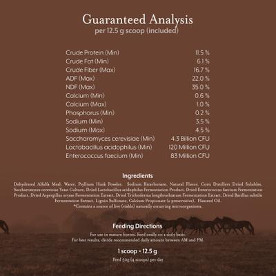 Show full view: Equithrive GUT Digestive Health Pellets Horse Supplement, 10-lb tub slide 3 of 5