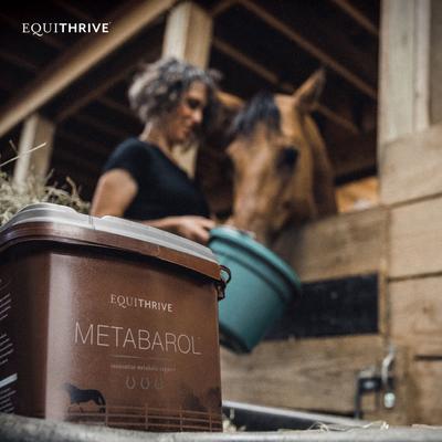 Show full view: Equithrive Metabarol Metabolism Support Pellets Horse Supplement, 3.3-lb tub slide 5 of 7