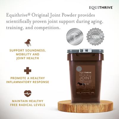 Show full view: Equithrive Original Joint Powder Horse Supplement, 8-lb tub slide 2 of 6