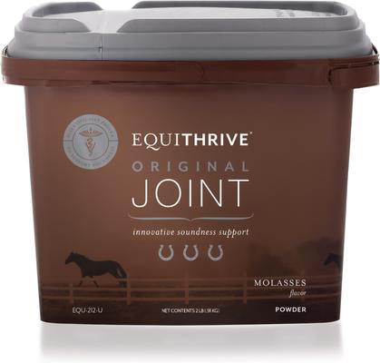 Show full view: Equithrive Original Joint Powder Molasses Flavor Horse Supplement, 2-lb tub slide 1 of 6