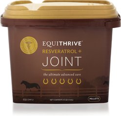 Equithrive Resveratrol + Joint Pellets Horse Supplement, 3.3-lb