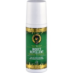 Equus Magnificus Essential Equine To Go'Way Natural Horse Insect Repellant Roll-On, 3-fl oz bottle