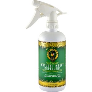 Equus Magnificus Essential Equine To Go'Way Natural Horse Insect Repellant Spray, 16-fl oz bottle