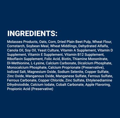 Show full view: Equus Magnificus The German Horse Muffin Molasses Horse Treats, 1-lb bag slide 4 of 6