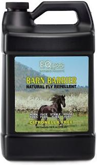 Show full view: EQyss Grooming Products Barn Barrier Natural Fly Repellent Horse Spray, 1-gal bottle slide 1 of 3
