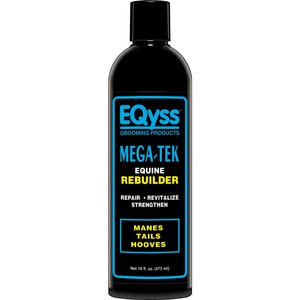 EQyss Grooming Products Mega Tek Rebuilder Horse Conditioner, 16-fl oz bottle