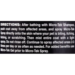 EQyss Grooming Products Micro-Tek Dog & Cat Spray, 16-fl oz bottle