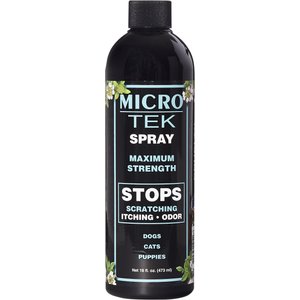 EQyss Grooming Products Micro-Tek Dog & Cat Spray, 16-fl oz bottle