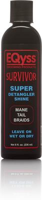 Show full view: EQyss Grooming Products Survivor Super Detangler & Shine for Horses, 8-fl oz bottle slide 1 of 3