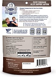 Ernie Els Pet Products Beef Jerky Dog Treats, 2-oz bag slide 2 of 9