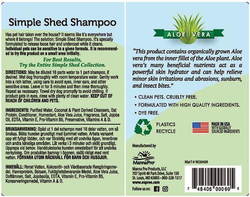 Show full view: Espree Simple Shed Dog Shampoo & Conditioner, 1-gal slide 3 of 4