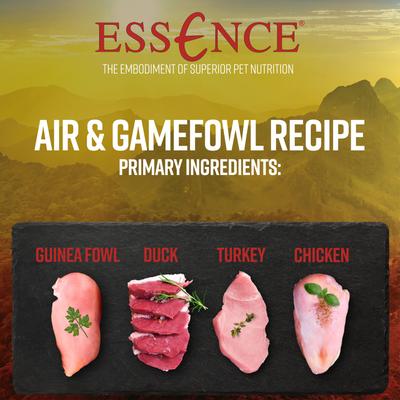 Show full view: Essence Air & Gamefowl Recipe Grain-Free Dry Cat Food, 10-lb bag slide 4 of 6