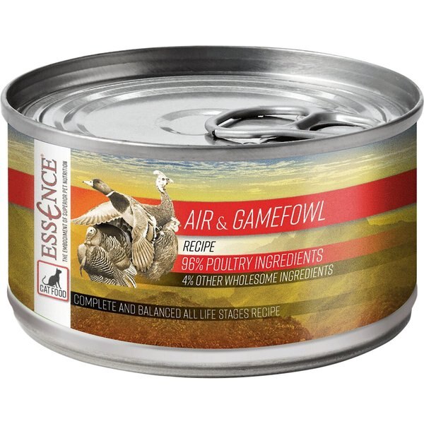 Essence Air & Gamefowl Recipe Wet Cat Food, 5.5-oz, case of 24