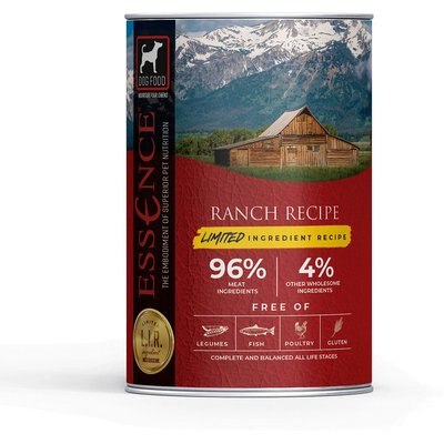 Essence Essence Limited Ingredient Recipe Ranch Recipe Wet Dog Food, 13-oz, case of 12
