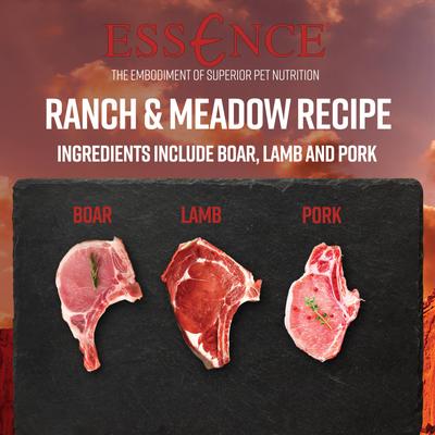 Show full view: Essence Ranch & Meadow Recipe Grain-Free Dry Cat Food, 4-lb bag slide 4 of 6
