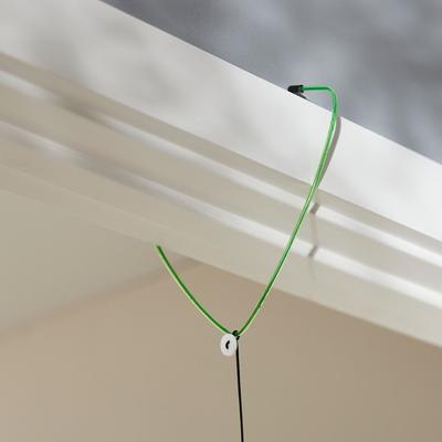 Show full view: Ethical Pet A-Door-Able Bouncing Bird with Feather Tail Cat Toy with Catnip, Color Varies slide 3 of 5