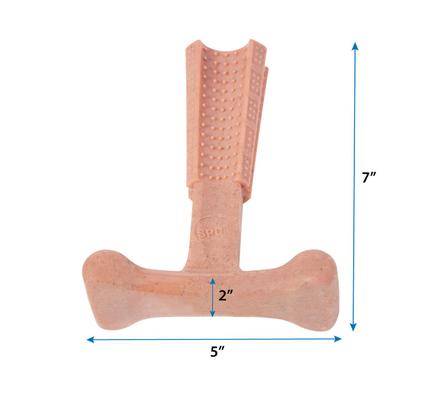 Show full view: Ethical Pet Bam-bones Plus Beef Tough Dog Chew Toy, 6-in slide 2 of 5