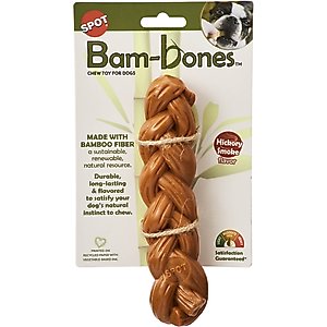 Ethical Pet SPOT Bambone Braided Stick Hickory Dog Toy Ethical Pet SPOT Bambone Braided Stick Hickory Dog Toy