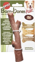 Ethical Pet Bambone & Branch Beef Dog Toy, 5.75-in slide 2 of 5