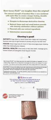 Show full view: Ethical Pet Bambone & Branch Beef Dog Toy, 9.5-in slide 3 of 6