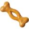 Show in main carousel: Ethical Pet Bambone Curved Bone Peanut Butter Flavored Dog Chew Toy, Tan slide 3 of 5