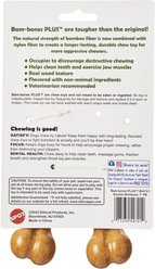 Ethical Pet Bambone+ Double Wishbone Peanut Butter Flavored Dog Chew Toy, Tan slide 2 of 4