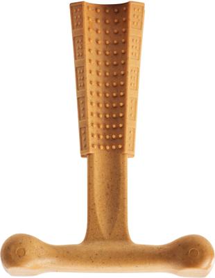Show full view: Ethical Pet Bambone Plus Peanut Butter Flavored Tough Chew Dog Toy, Tan, 6-in slide 4 of 6