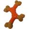 Show in main carousel: Ethical Pet Bambone X-Bone Peanut Butter Flavored Bone Dog Toy, Brown/Green, 8-in slide 3 of 5